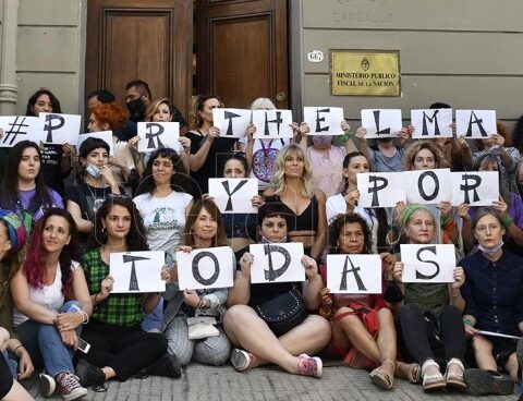 The group of Argentine Actresses will go to the Brazilian consulate for the trial of Darthés