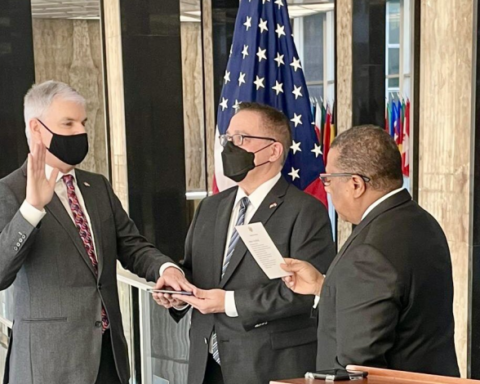 The new US ambassador to Paraguay was sworn in