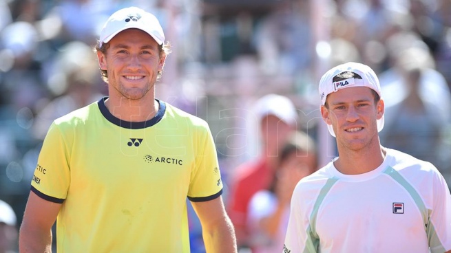 The "little" Schwartzman and Norwegian Casper Ruud define the tournament in the last set