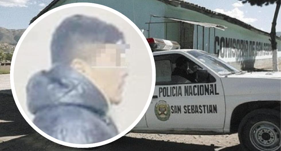 They arrest a man who attacked his girlfriend with a wooden board in Cusco