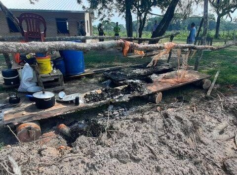 They burn ranch of a farm in Paso Barreto