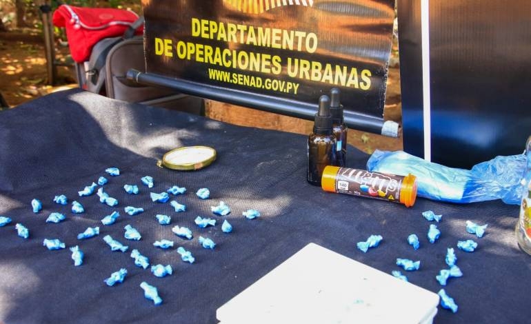 They capture a precocious micro-trafficker of crack in Areguá