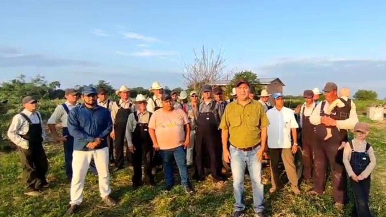 They denounce that police evict Mennonites from Valle Verde to give land to intercultural
