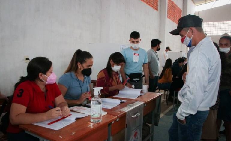 They highlight voter participation during inmates in Nueva Asunción and Itacuá