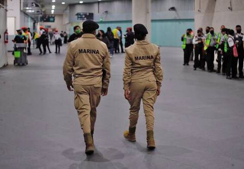 They reinforce security at the CDMX airport