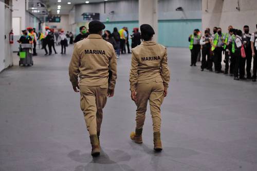 They reinforce security at the CDMX airport