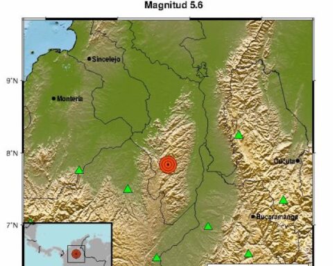 Tremor of 5.6 degrees shakes the north and center of the country