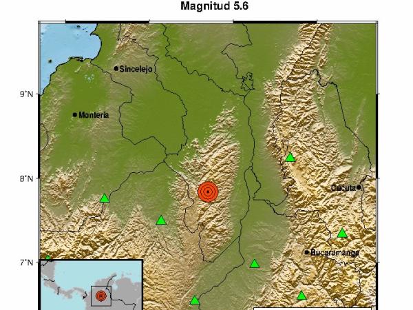 Tremor of 5.6 degrees shakes the north and center of the country