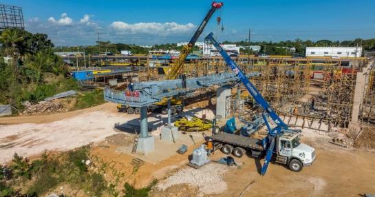 URBE Begins installation of the electromechanical system of the Los Alcarrizos Cable Car