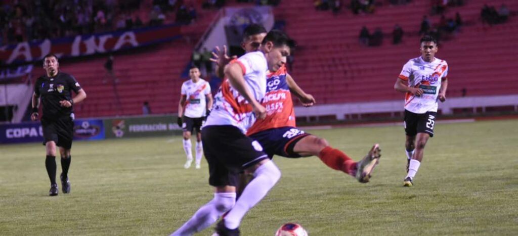 University-National Potosí (4-3): end of the match