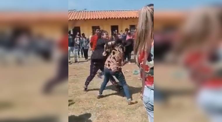 VIDEO |  Women took each other by the hair during elections in Nueva Asunción