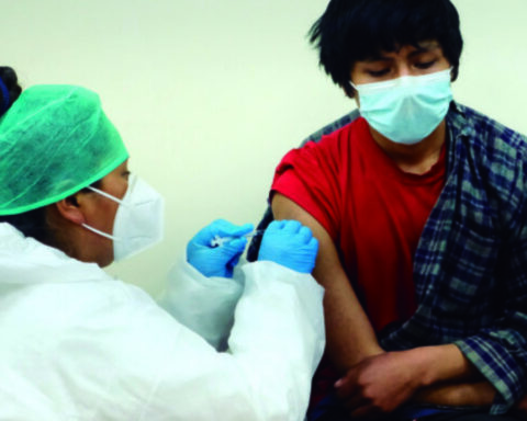 Vaccination of schoolchildren in La Paz reaches 55%