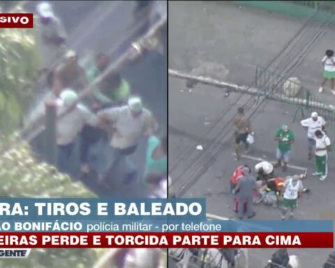 Very hard image: they record how he receives a bullet after the defeat in the World Cup