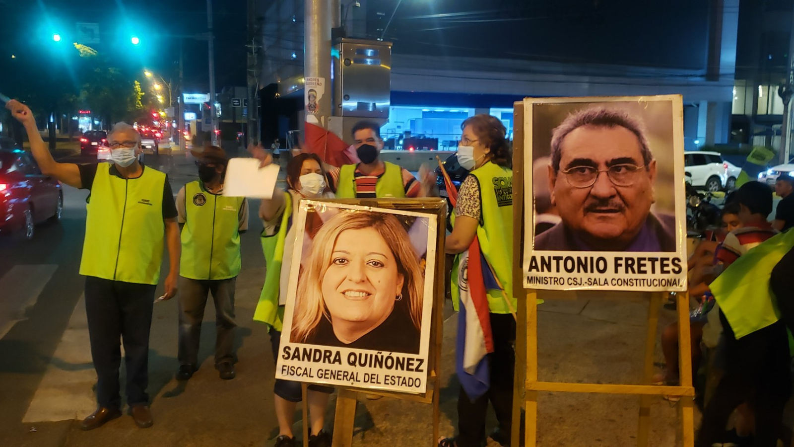 “We are fed up”, they demand the resignation of Quiñónez