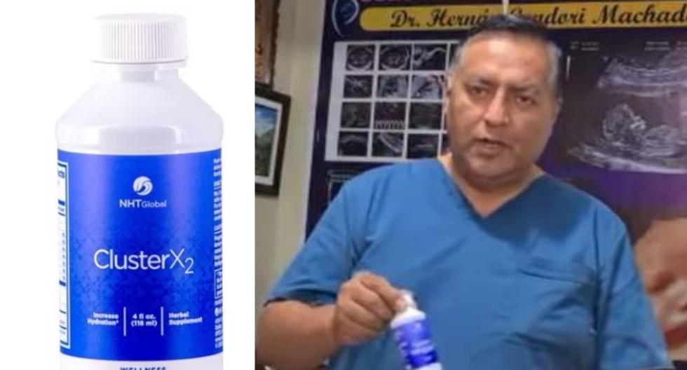 What is agua arracimada and why is the current head of Minsa questioned for promoting this product?