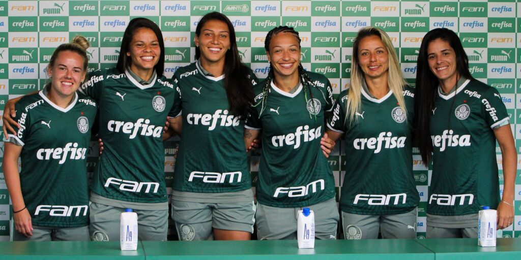 With Andresinha and Bia Zaneratto, Palmeiras presents a female cast