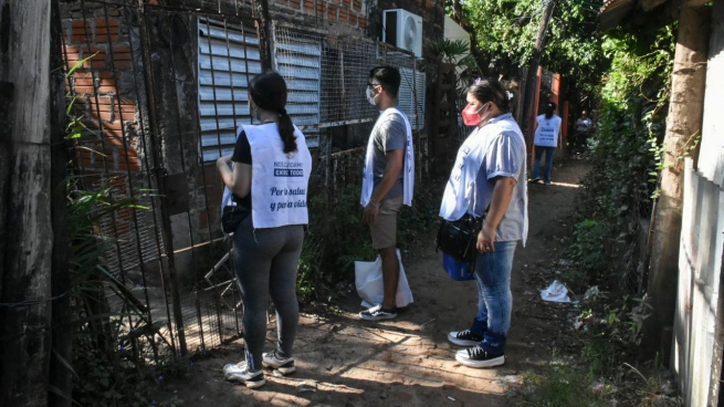 With positive results, the first week of vaccination “house to house” ended"