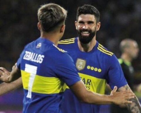 4-1: Boca's scoring debut in the Cup