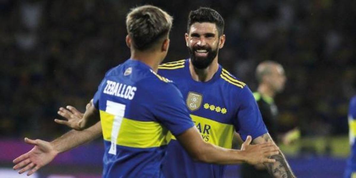 4-1: Boca's scoring debut in the Cup