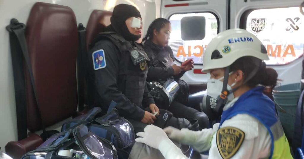 #8M: 25 people are injured in a women's demonstration in CDMX