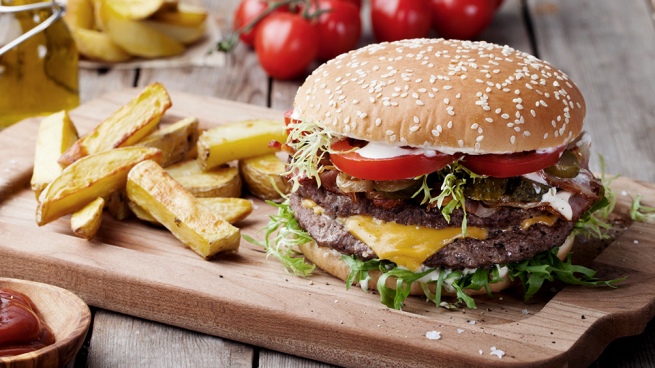 An Argentine artisan hamburger restaurant, awarded in a contest in the US