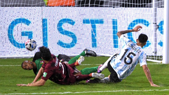 Argentina found the goal and beat Venezuela in the Bombonera