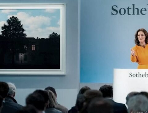 Auctioned for 80 million dollars "the empire of lights"