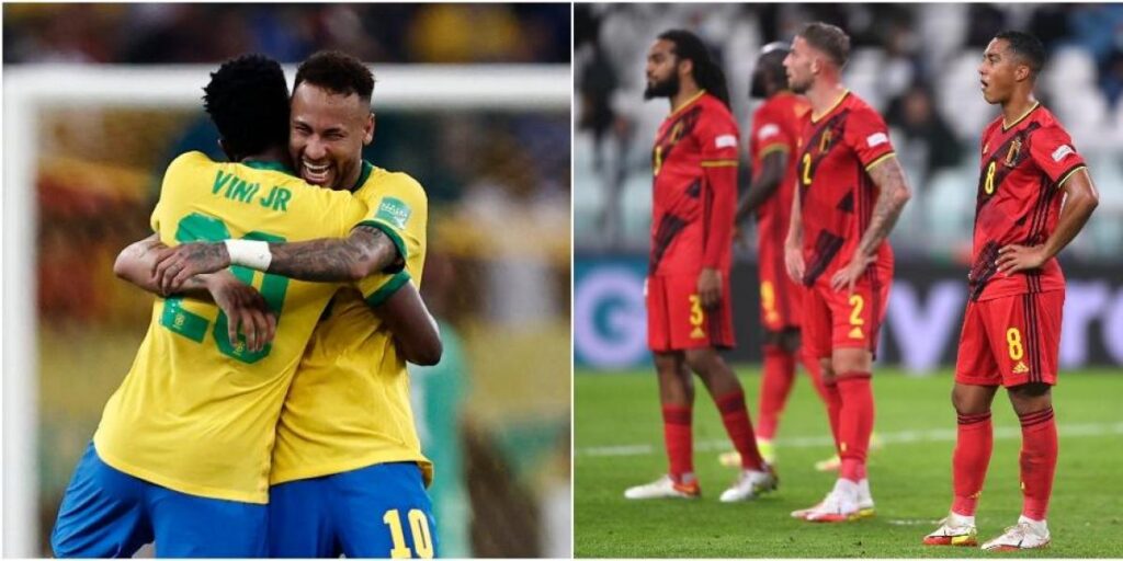 Brazil snatches Belgium's No. 1 FIFA ranking