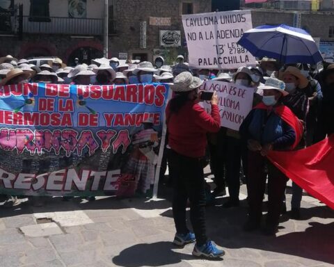 Cayllominos suspend indefinite strike against addendum 13 of Majes