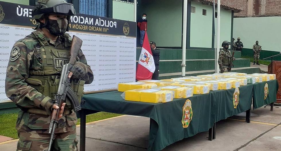 Coup to drug trafficking: they seize more than 400 kilos of cocaine hidden in tourist vehicles in Cusco (VIDEO)