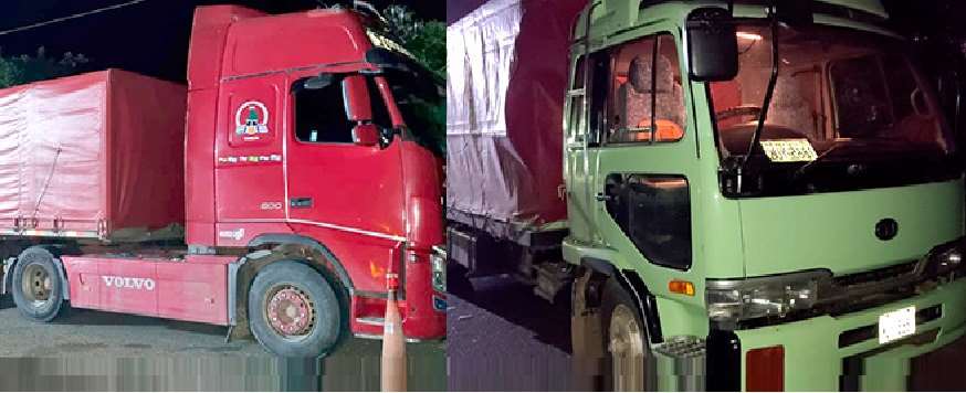 Customs goes to the Prosecutor's Office and points to the truck driver who was 'recovered' by alleged smugglers