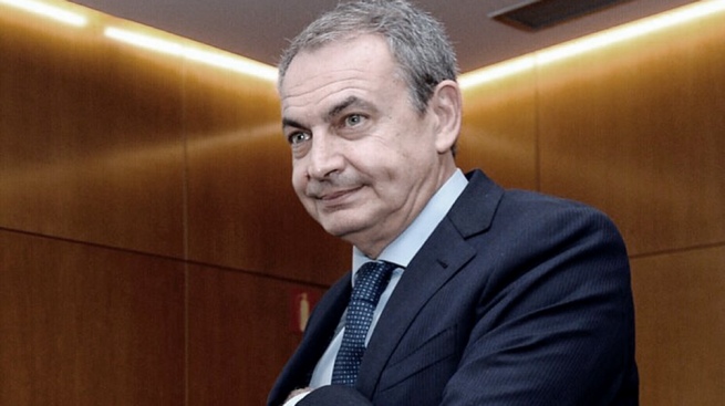 De Pedro met in Madrid with former president Rodríguez Zapatero