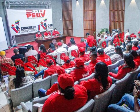 Delegates to the V Congress of the PSUV met in Falcón