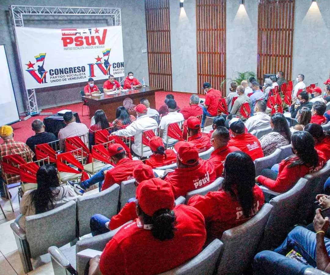 Delegates to the V Congress of the PSUV met in Falcón