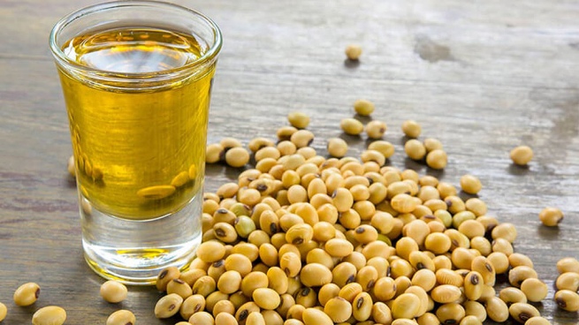 Exports of soybean meal and oil suspended