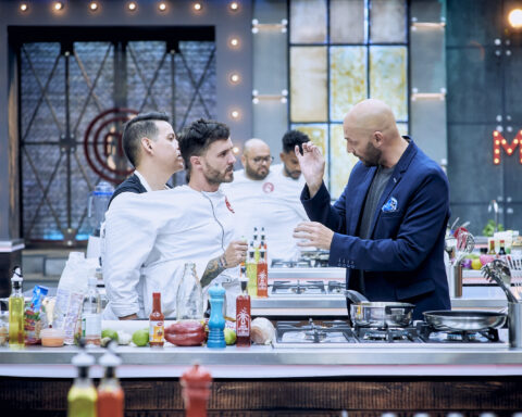 For the first time, celebrities are discovered cheating in a Masterchef Celebrity challenge