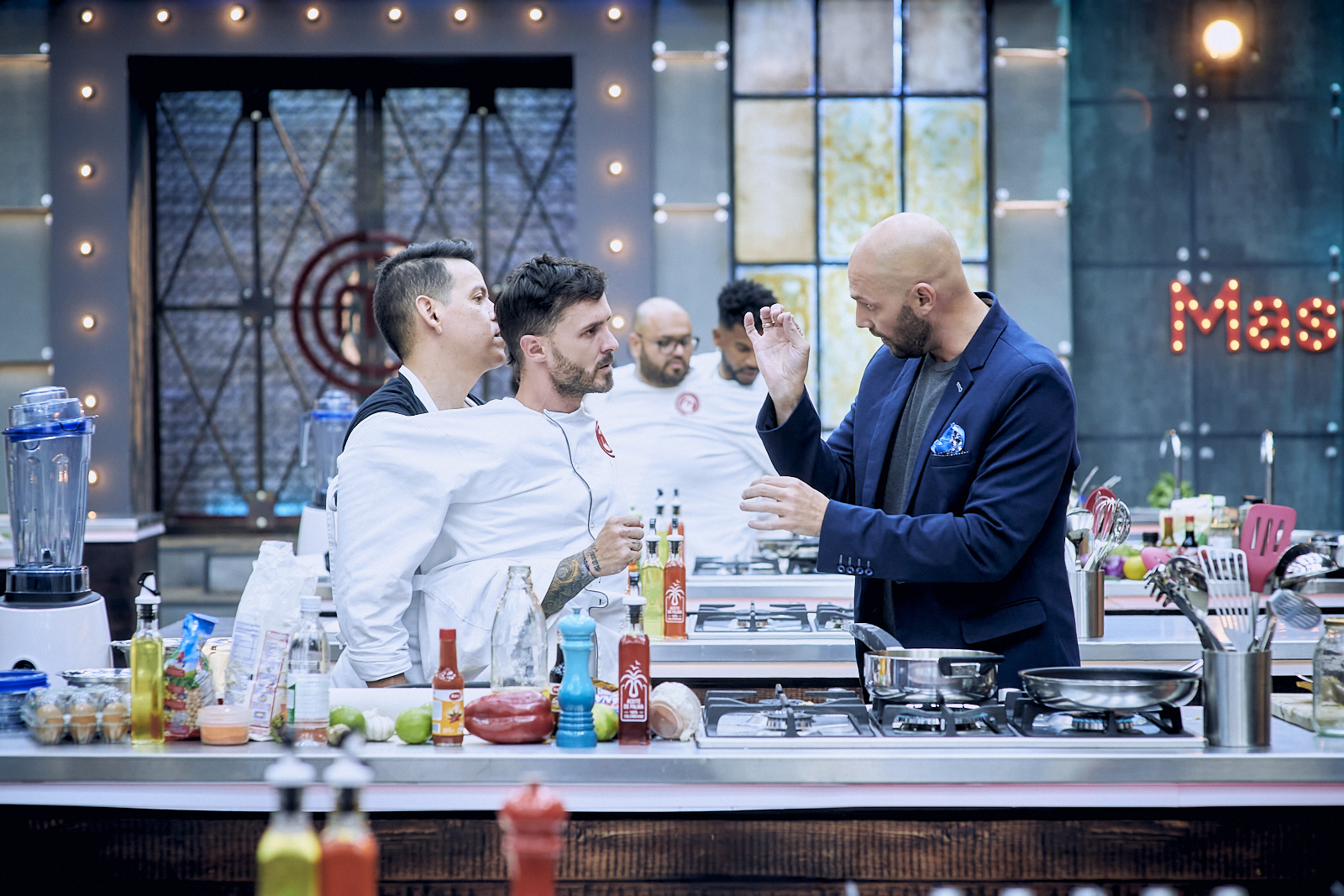 For the first time, celebrities are discovered cheating in a Masterchef Celebrity challenge