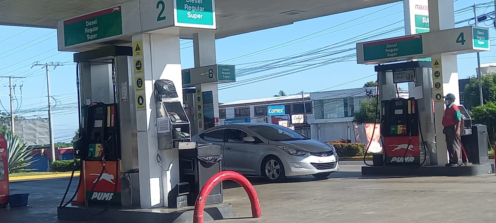 Fuel prices in Nicaragua will remain frozen this week