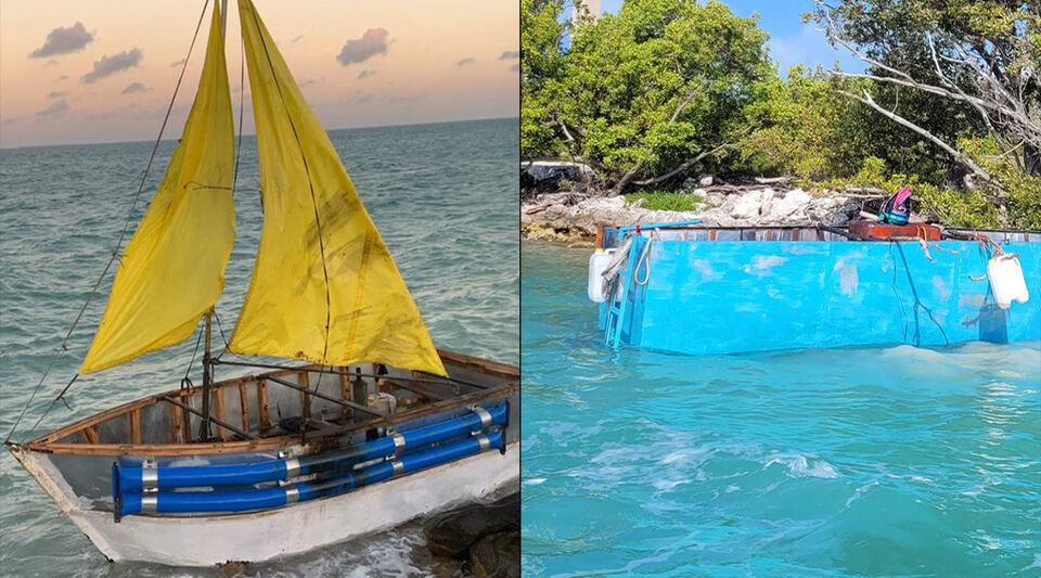 In custody 17 Cuban rafters who made landfall in the Florida Keys