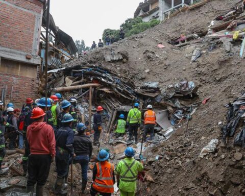 Landslide in Retamas: They find two more bodies and the number of deceased rose to 6