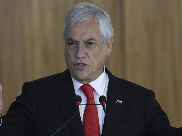 Lawyers request to investigate Piñera's participation in destabilization against Venezuela