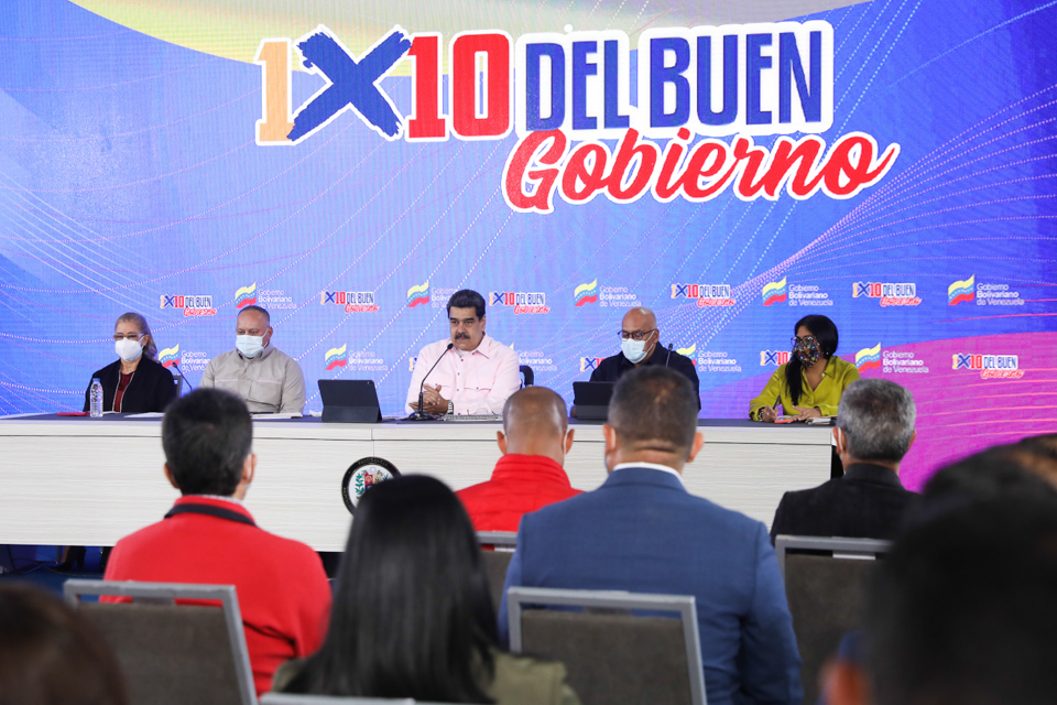 Maduro: we declare ourselves in permanent session towards the 3R.Nets