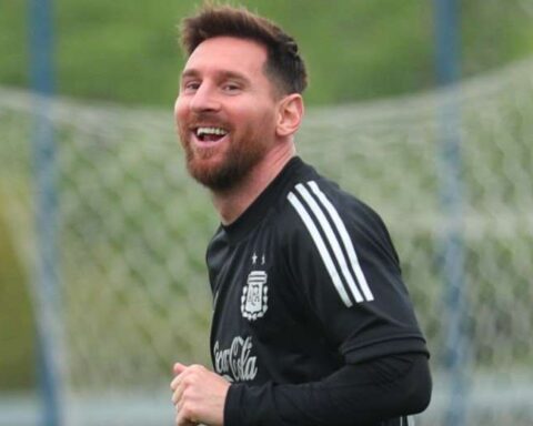 Messi arrived in Argentina and is getting ready for the match against Venezuela