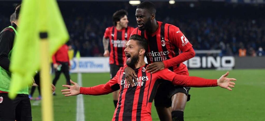 Milan beat Napoli to become leader of Serie A in Italy