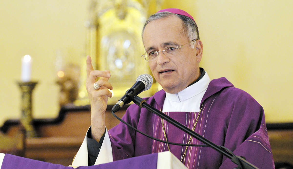 Monsignor Báez asks to pray for Ukraine and political prisoners "subjected to illegal trials"