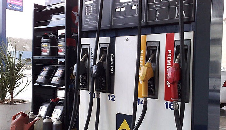 Naphtha will increase 3 pesos and diesel oil will rise 5 pesos from April 1