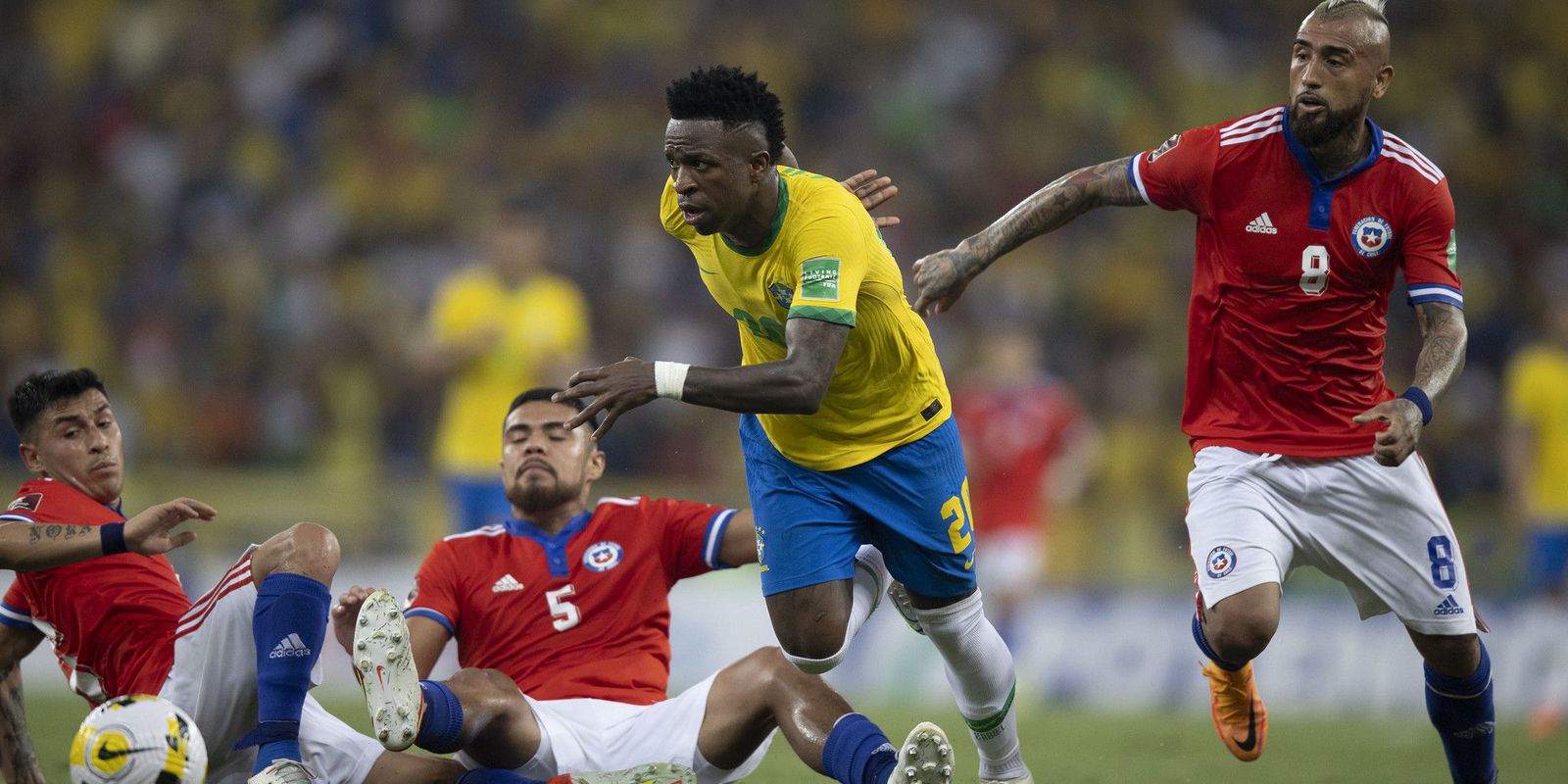 National team thrashes Chile 4-0 in the last game in Brazil before the World Cup