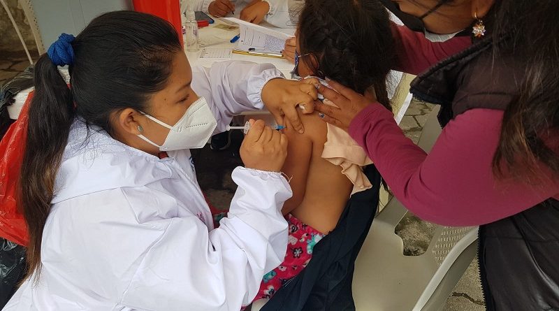 Nine vaccination points against covid and influenza in Quito