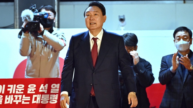 Opposition conservative Yoon Suk-yeol is the new president of South Korea