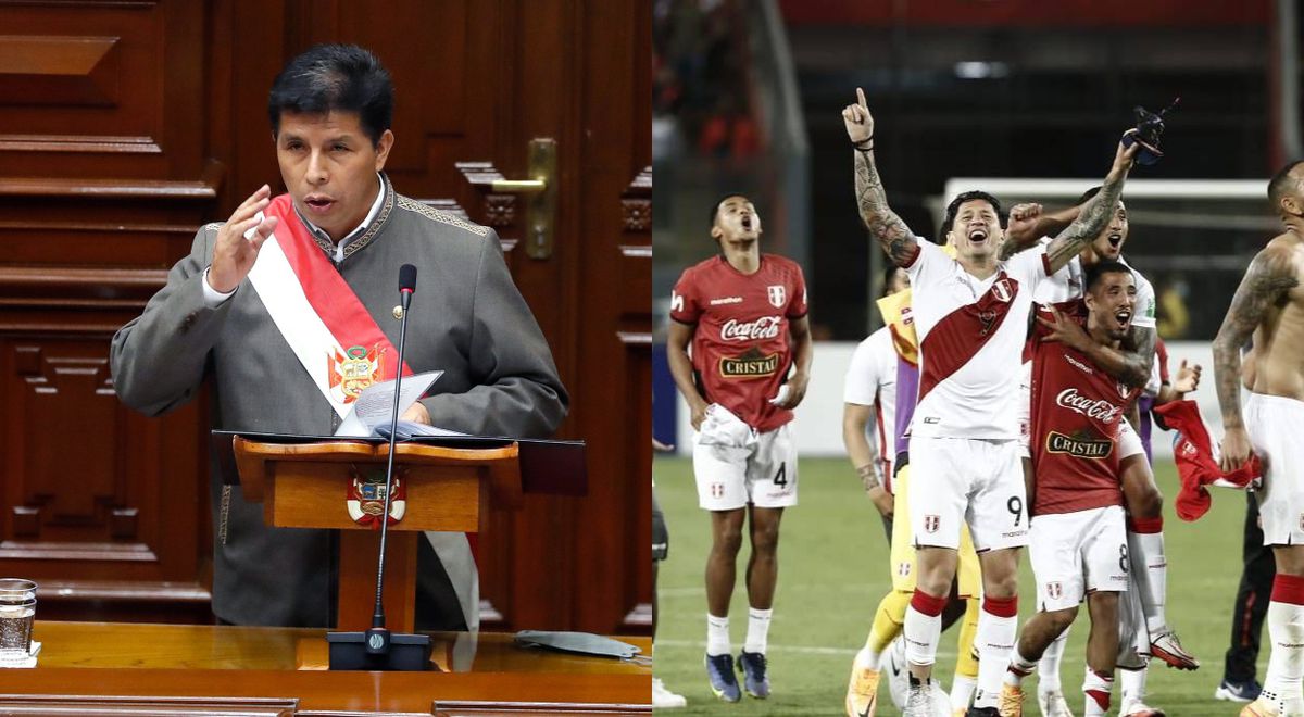 Pedro Castillo after the victory of the national team: “Democracy won last night, Peru won today”